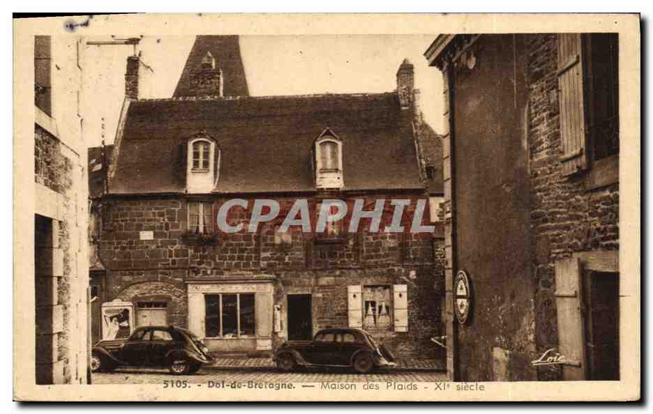 Dol-de-Bretagne — Maison des Pfaids — XIIe siècle