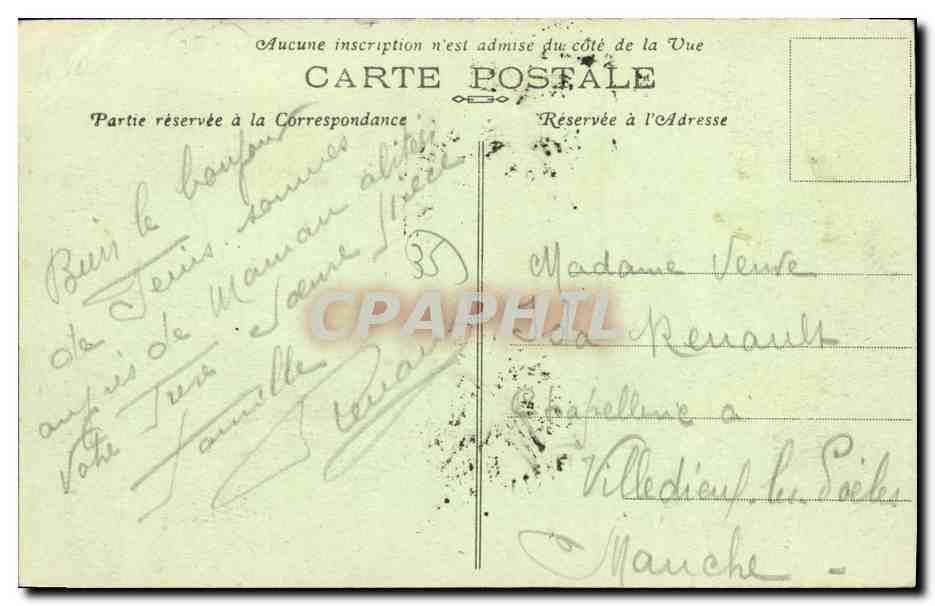 FEINS (Il.-et-V.). — La Grotte de Notre-Dame de Lourdes — Éditeur : Feins (Il.-et-V.) — Verso