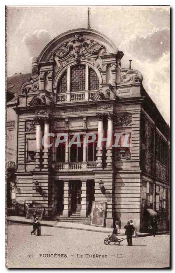 CPA Fougeres Le Theatre