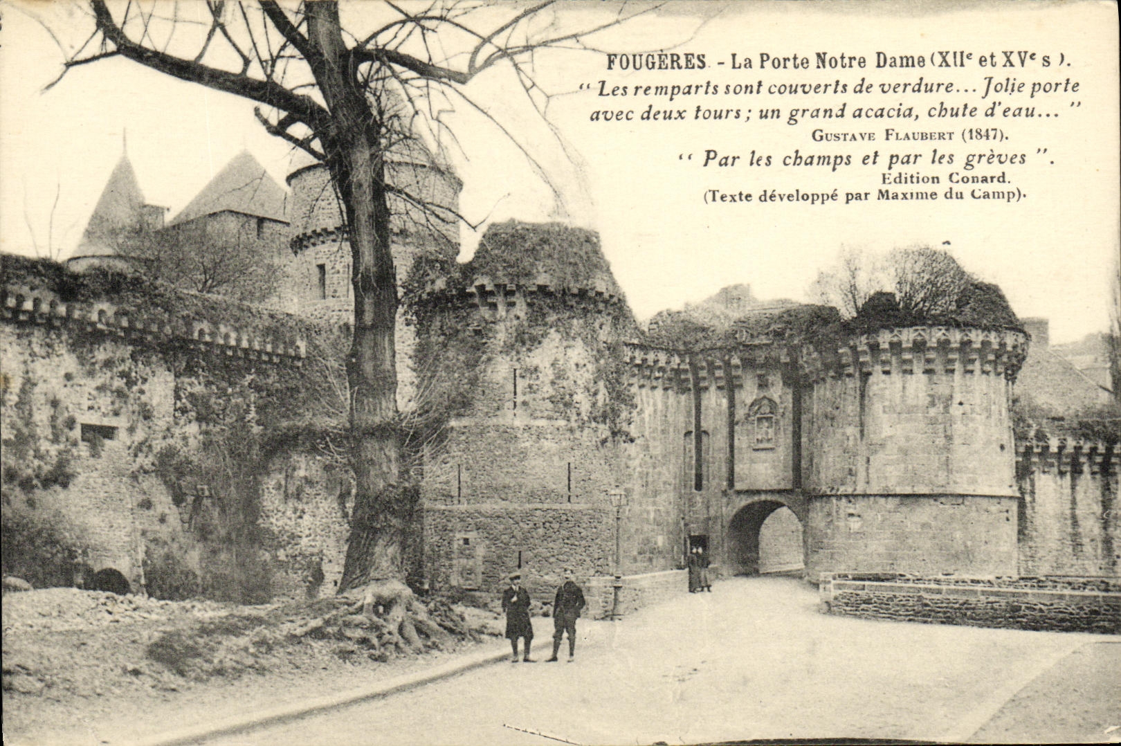 Fougères - La Porte Notre Dame (XIIe e XVe s.) — Edizione Conard