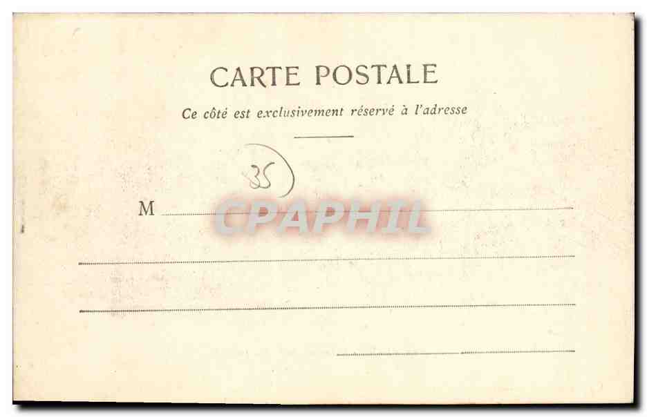 CPA Gael Ancienne Cite du Roi Judicael — Rückseite
