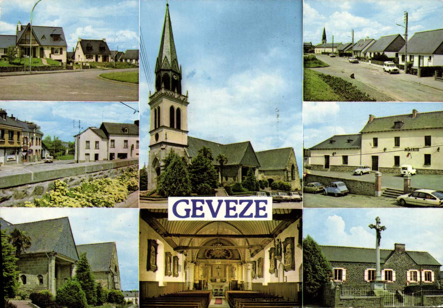 Gévezé — Église et mairie — Les Éditions du Gablier