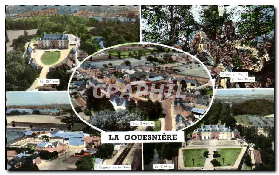 La Gouesnière — vue générale, château, grotte du Bois Renou — Éditions ArtAUD Frères, Nantes