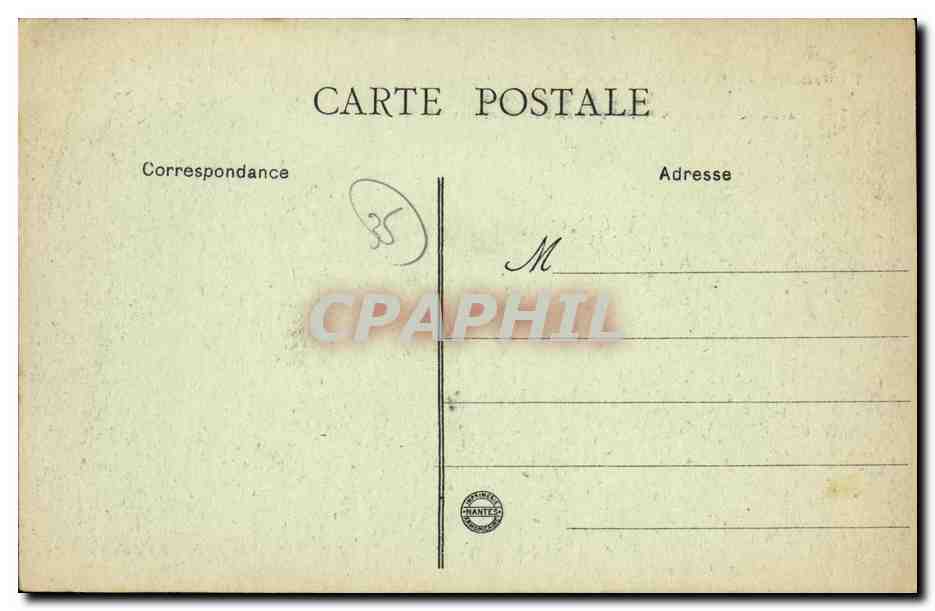 La Gouesnière (I.-et-V.) - Château de Bonnaban (façade) - Le Tapis Vert — Verso