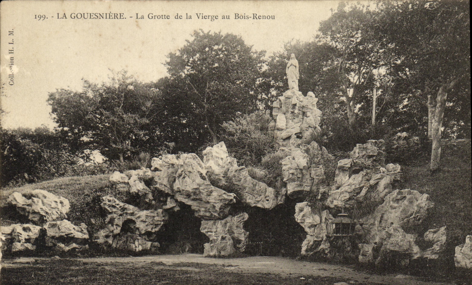 La Gouesnière - La Grotte de la Vierge au Bois-Renou — Collection H. L. M. n°1999
