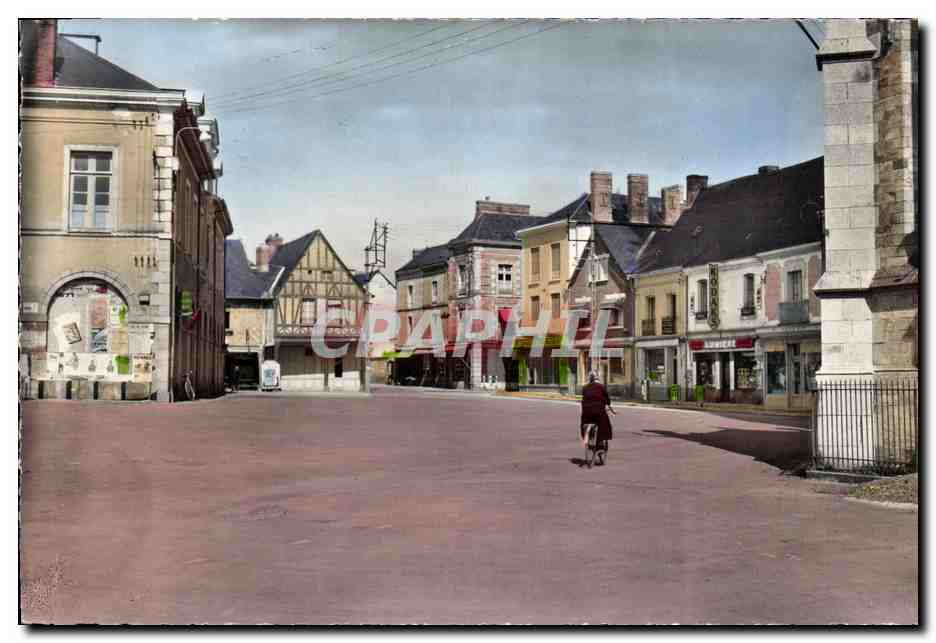 Place de l'Église — La Guerche-de-Bretagne — Éditions Gaby