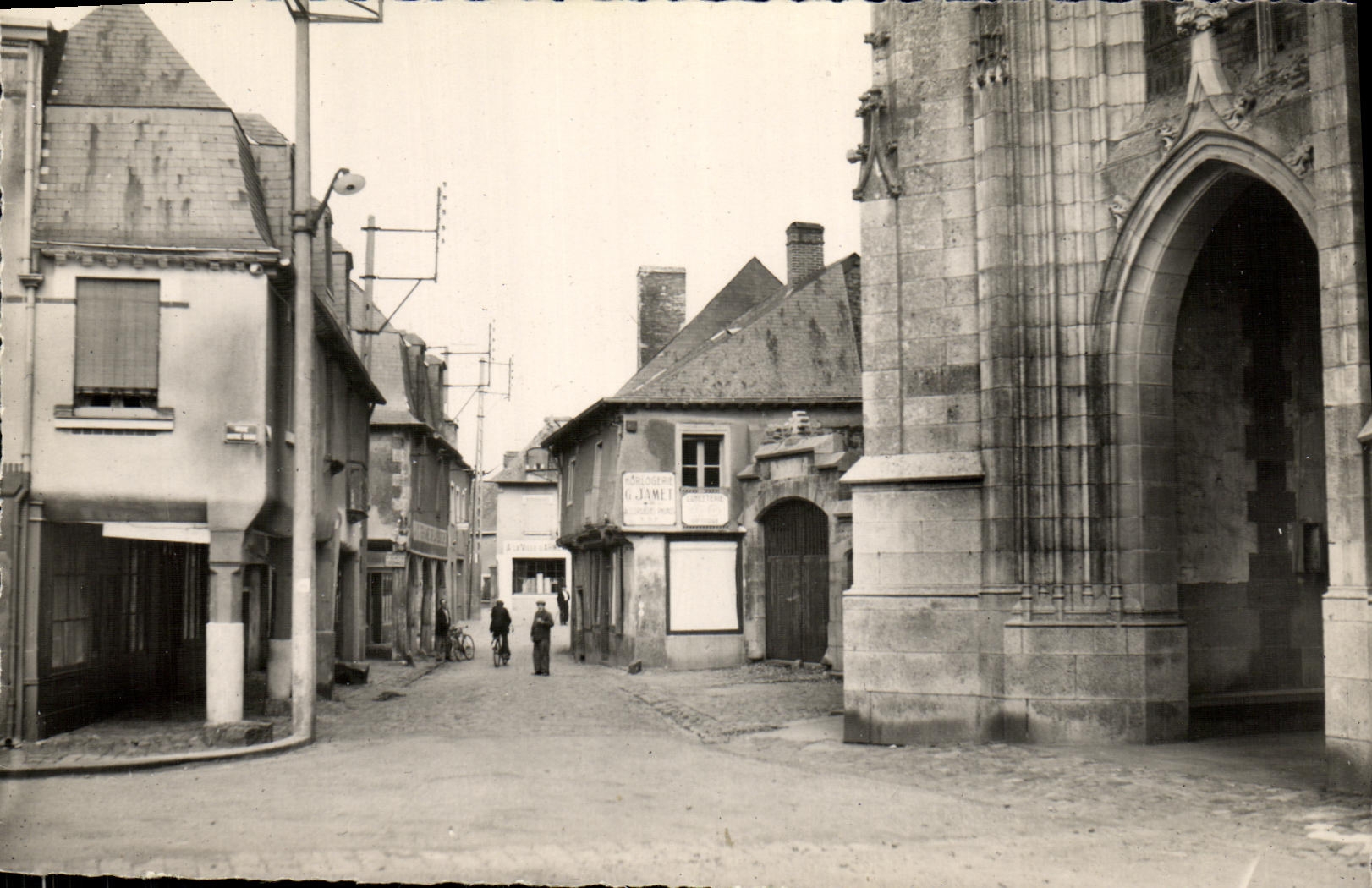 Les vieux Porches — Rue du Cheval-Blanc — Photo Desert