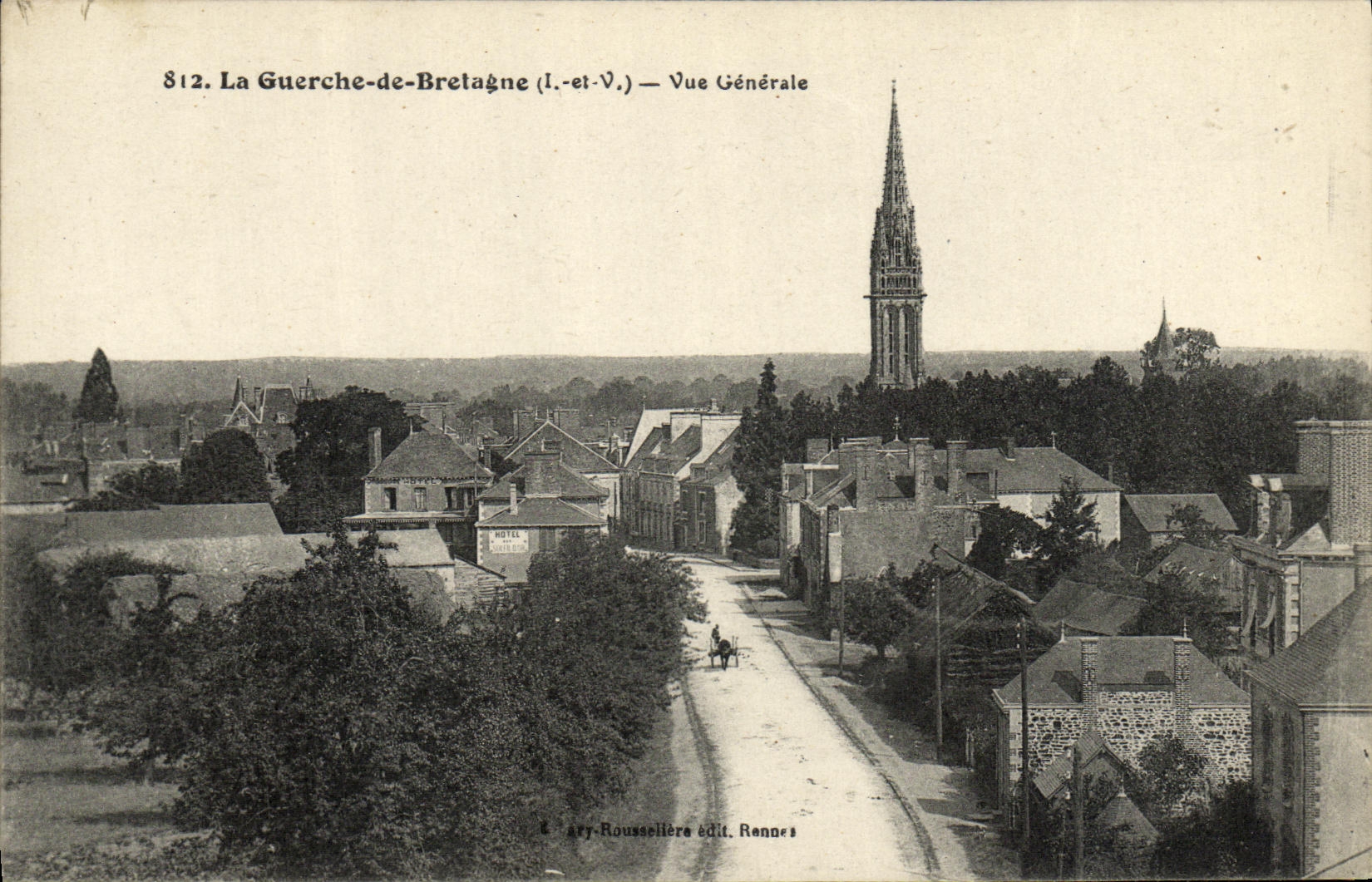 La Guerche-de-Bretagne (Il.-et-V.) — Vue Générale — Ary-Roussellière édit. Rennes