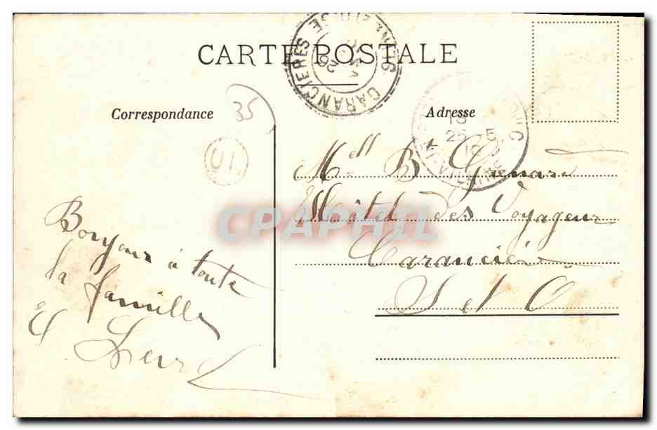 Iffendic - Bout-à-Vent - Un coin de l'Etang — Otiche Ch. Legendre — Verso