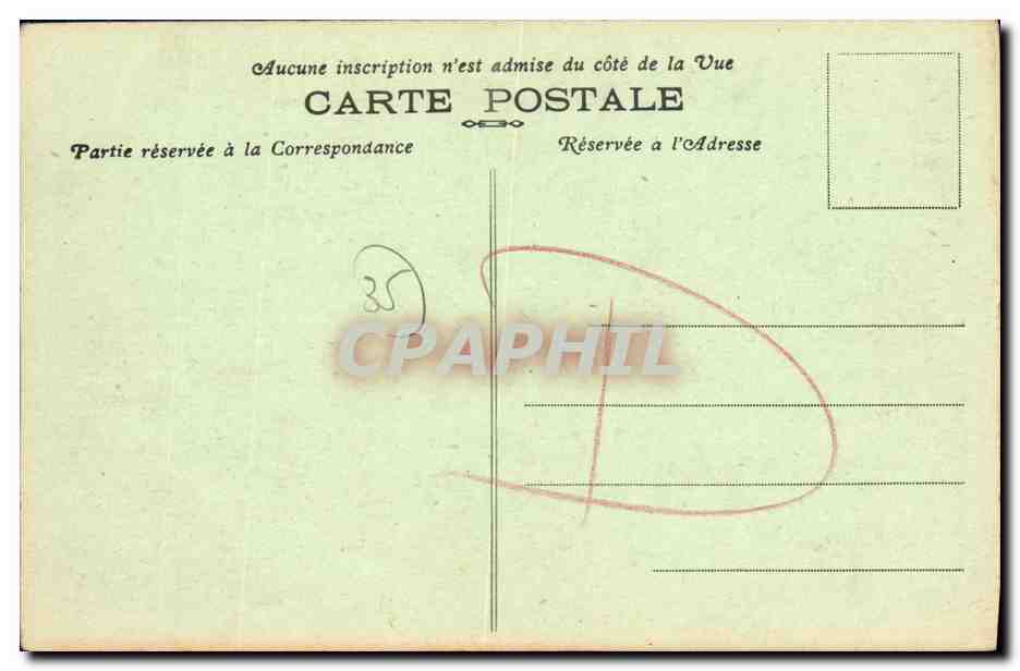 CPA Les Iffs La Chapelle Saint Fiacre — Verso
