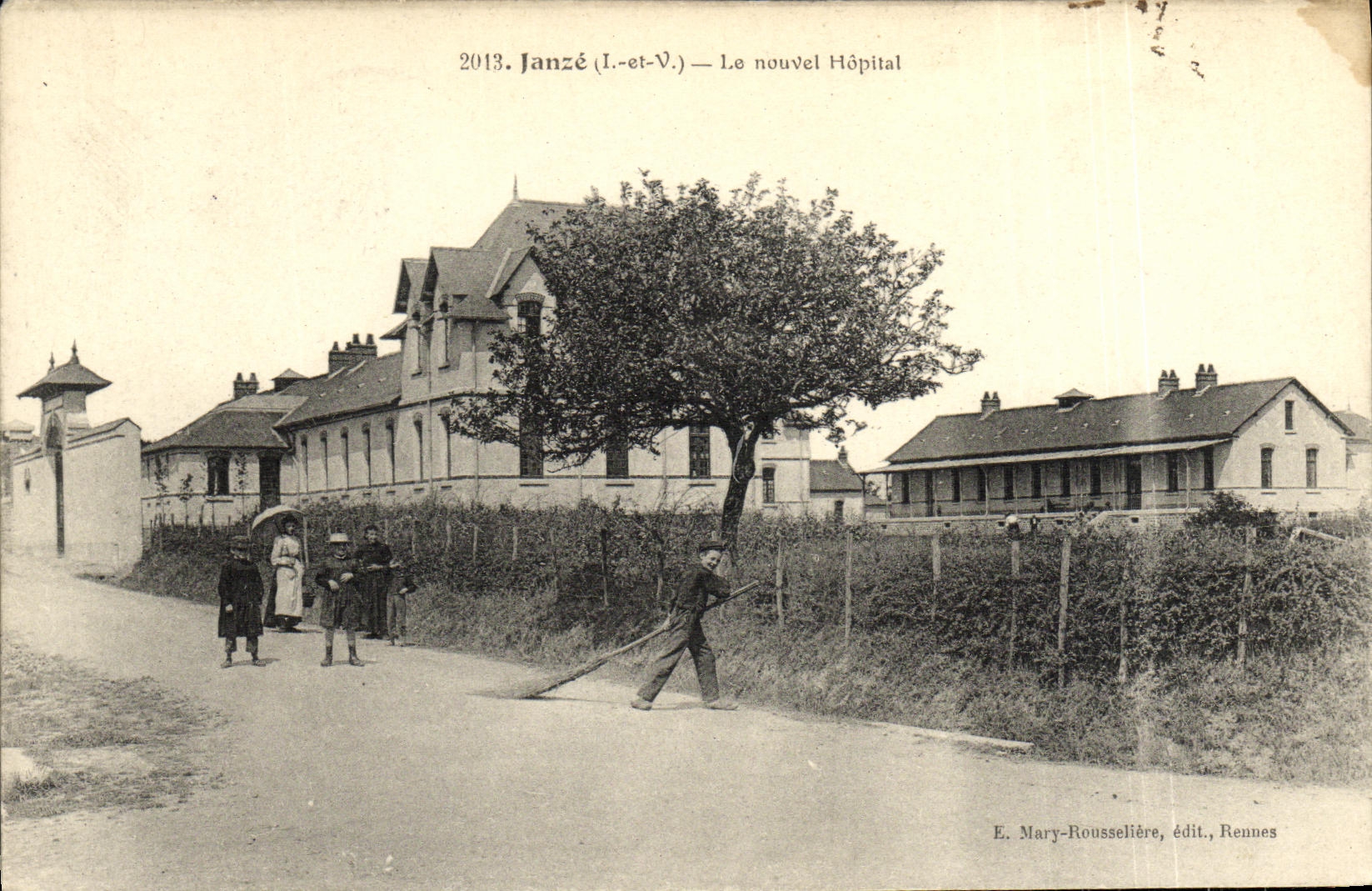 Janzé (I.-et-V.) — Le nouvel Hôpital — E. Mary-Rousselière, édit., Rennes