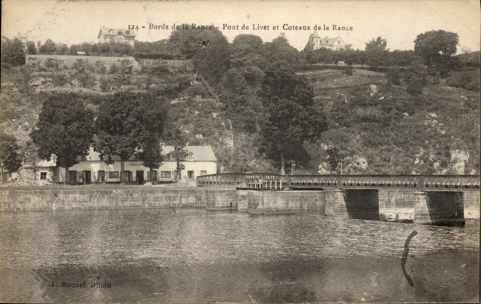 Bords de la Rance — Pont de Livet et Coteaux de la Rance — J. Rouxel, Dinan