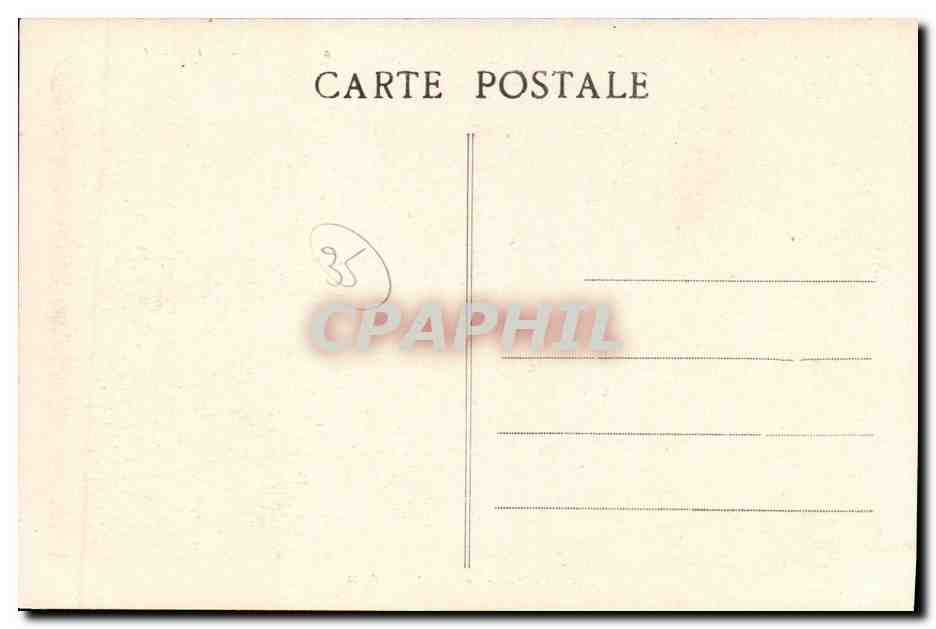 La Rance au Chatelier — Côte d'Émeraude — Édition Gudin, Sceale — Verso