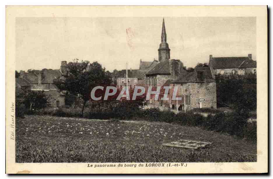 CPA Loroux Le Panorama du Bourg