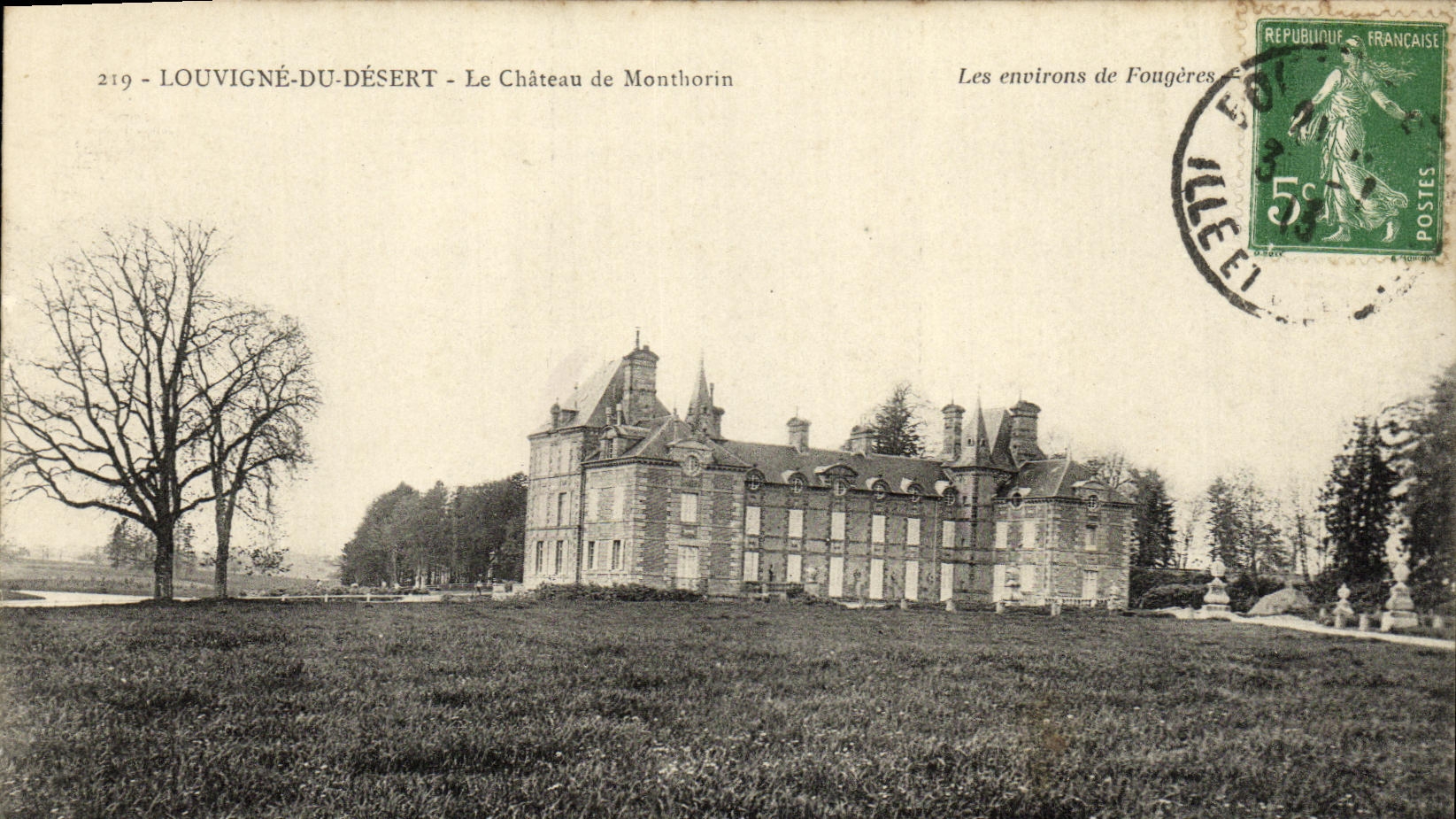 Louvigné-du-Désert — Le Château de Monthorin — Les environs de Fougères