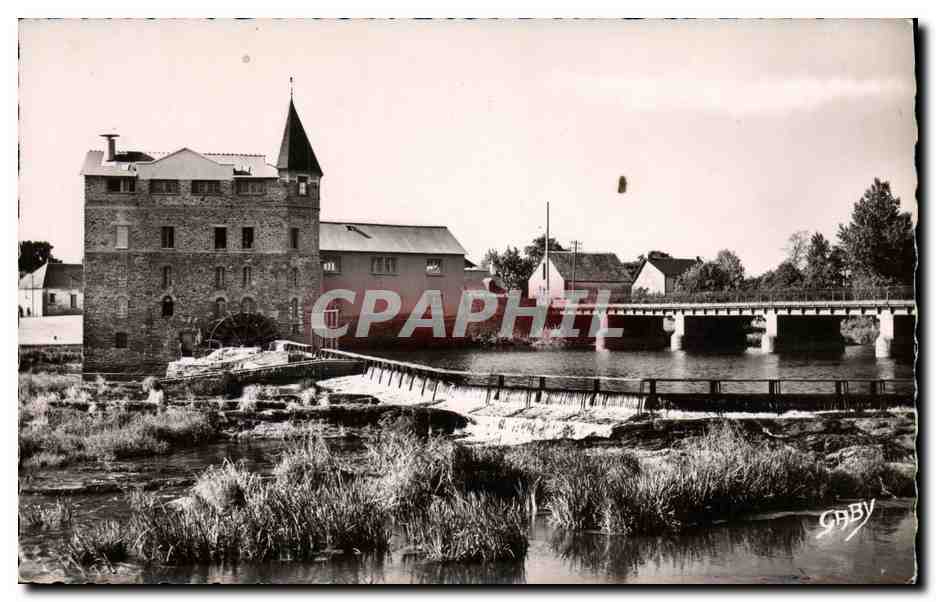 Moulin et barrage sur la Vilaine — Messac-Guipry (Ille-et-Vilaine) — Éditions Caby