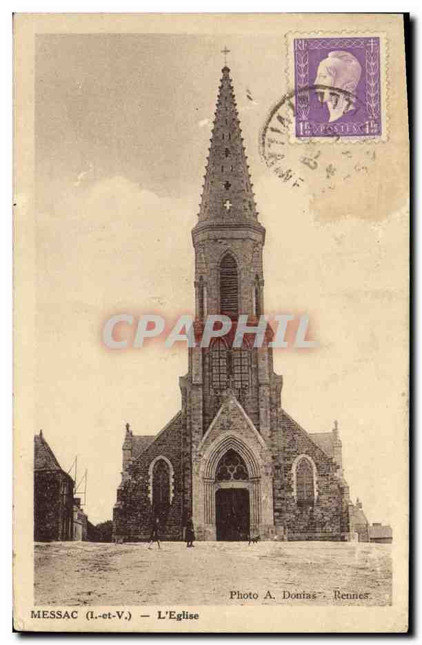 CPA Messac L Eglise