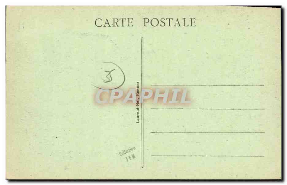 Emerald Coast — From Paramé to Rothèneuf. The Minihic Beach — Publisher Laurent-Net, Rennes, no. 2596 — Back