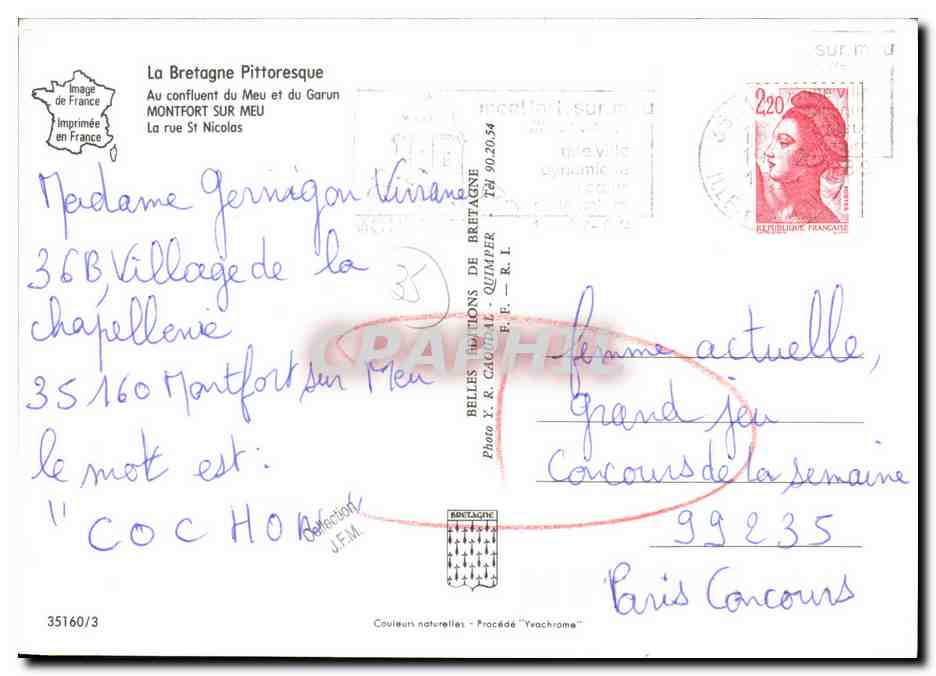 Montfort-sur-Meu — rue Saint-Nicolas — Graphphil — Reverso