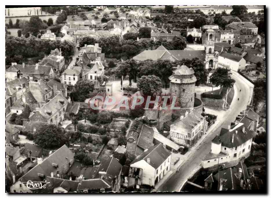 Montfort-sur-Mer — vue générale aérienne — Éditions Aériennes Combier, Macon