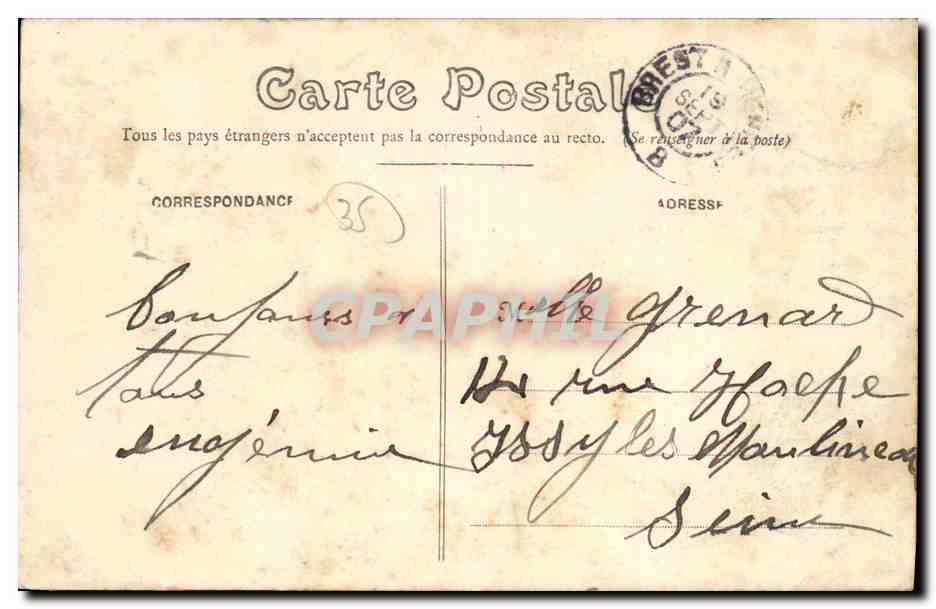 Montfort-sur-Meu (L.-et-V.) — Vue du Meu et des Lavoires — E. Mary-Houssellière, édit., Rennes — Reverso