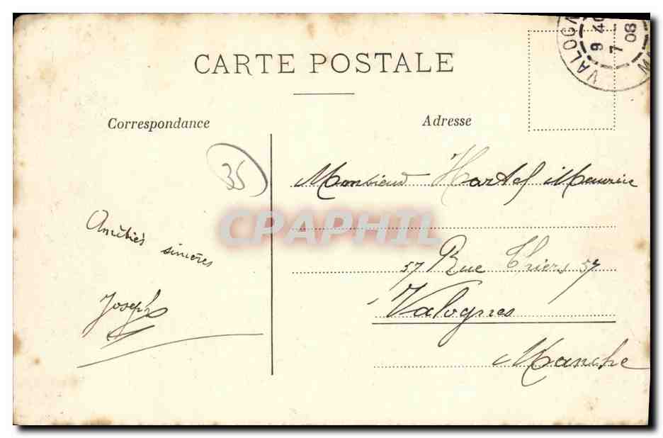 Montfort-sur-Meu - Rue de Hennau — éditeur Grinche Ch. Legendre — Reverso