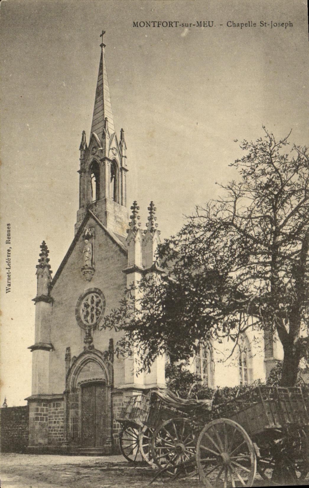 Montfort-sur-Meu - Chapelle Saint-Joseph — Warnel-Ledévre, Rennes