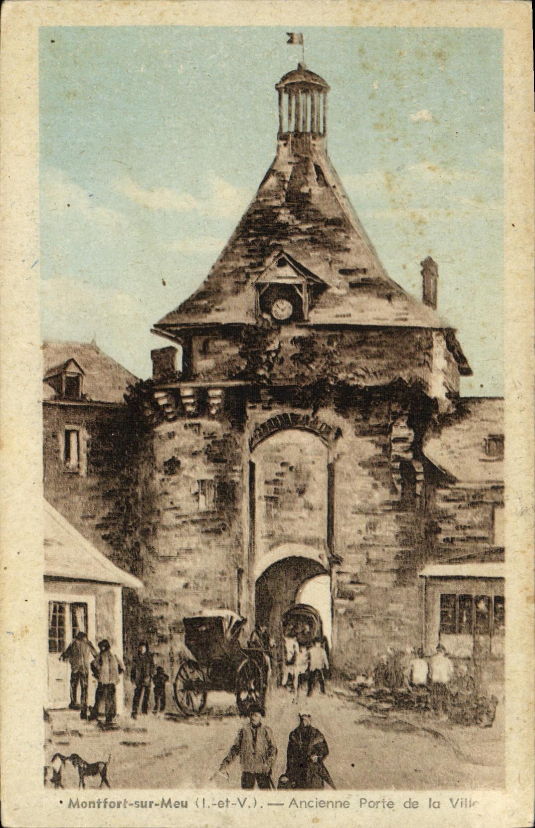 Montfort-sur-Meu (Il.-et-V.) — Ancienne Porte de la Ville