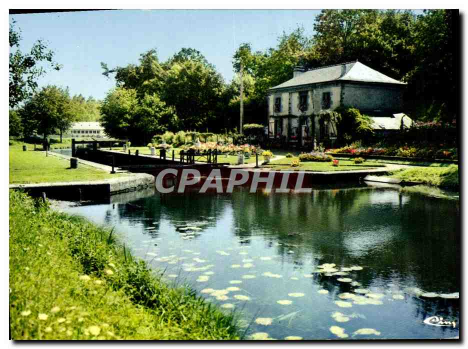 L'écluse de Haute-Roche — Montreuil-sur-Ille — éditeur CPAHIL, n° 35.195