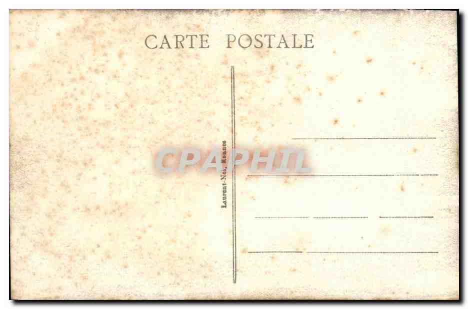 CPA Paimpont Les Forges Le Pavillon et L Etang — Rückseite
