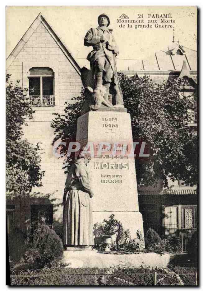 24 Paramé — Monument aux Morts de la Grande Guerre — éditeur C. Alandis