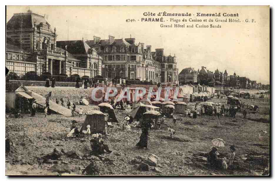 CPA Parame Plage de Casino et du Grand Hotel