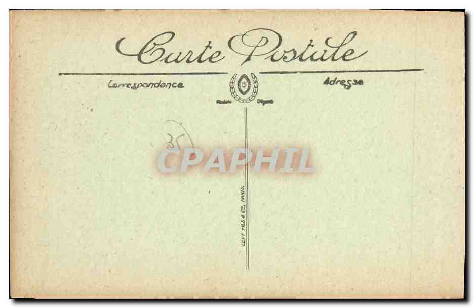 CPA Parame Le Casino a L Heure du Bain  — Rückseite