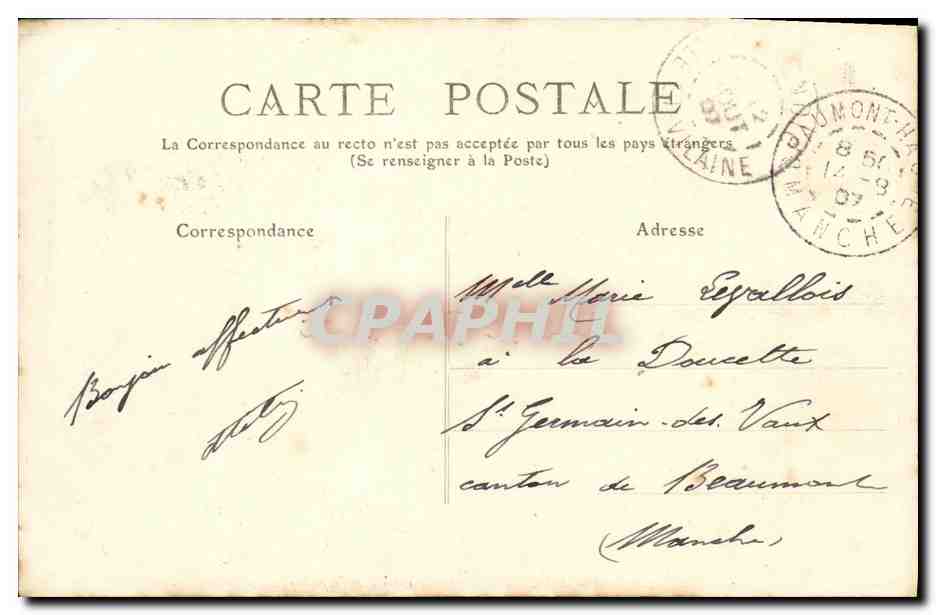 Pleine Fougères — Collection Breuille — éditeur Breuille — Verso