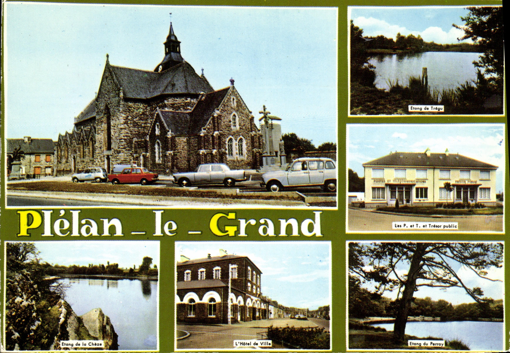 Plélan-le-Grand — vue panoramique — Pierre Artaud & Cie, éditeur