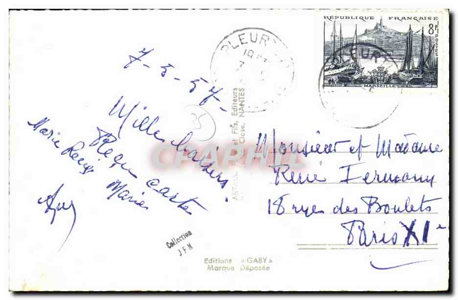 Pleuruit — Souvenir — Éditions Gaby — Achterkant