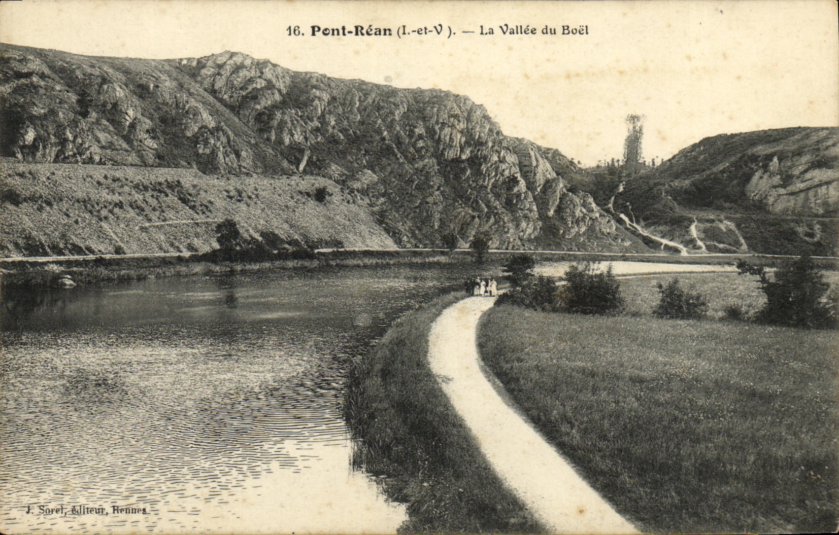 Pont-Réan (Loire-Atlantique) — La Vallée du Boël — J. Sorel, éditeur, Rennes