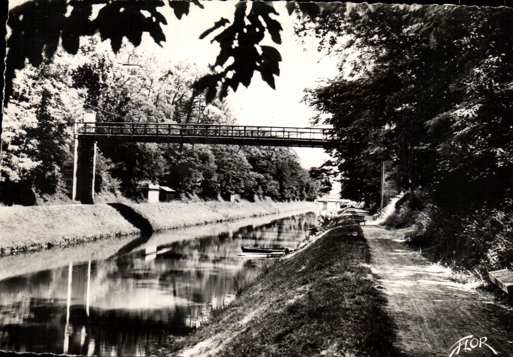 Pont Baccarat sur le canal de Nantes à Brest — Redon (Il.-et-V.) — Éditions Artistiques Niort