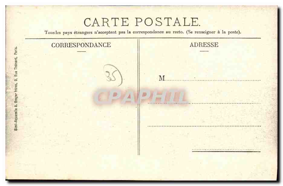 Redon - Pont-Tournant du Bassin à Flot - Caserne des Douanes et Rue de l'Union — Mme Guérin, édit. — Reverso