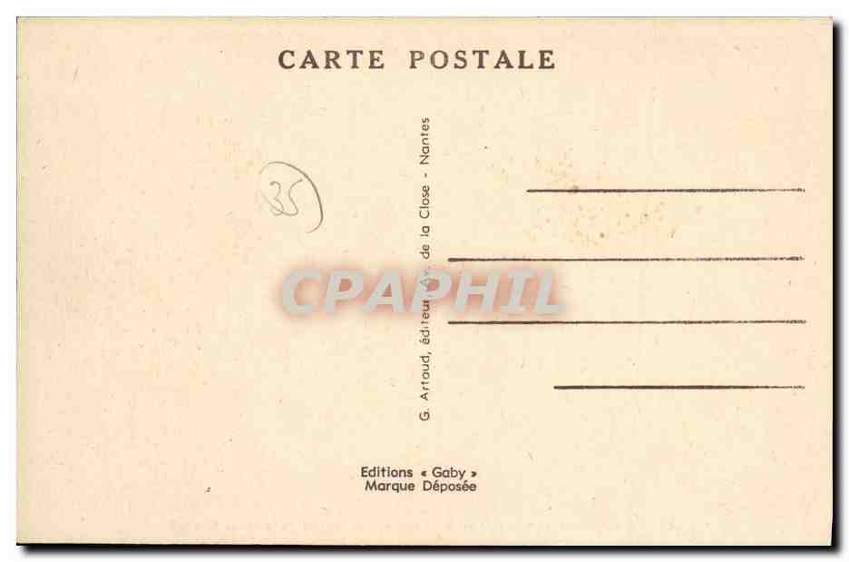 Redon (Ille-et-Vilaine) — Les Ecluses sur le Canal de Nantes à Brest — Gaby, n°44 — Reverso