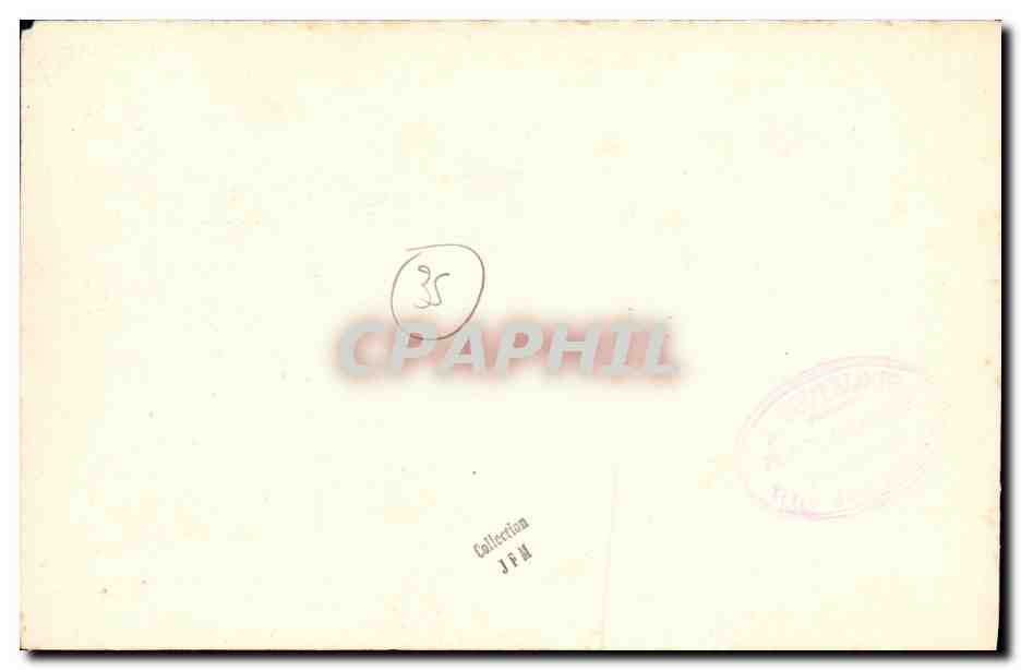 CPA Redon  — Rückseite