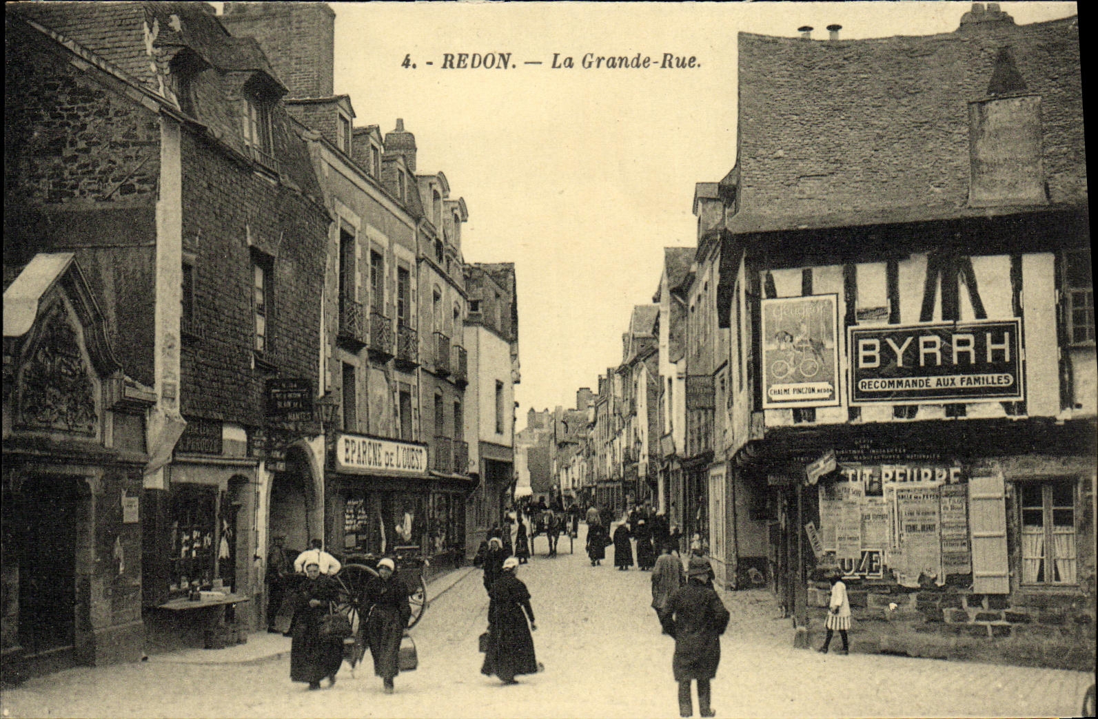 Redon — La Grande-Rue — G. Artaud, éditeur