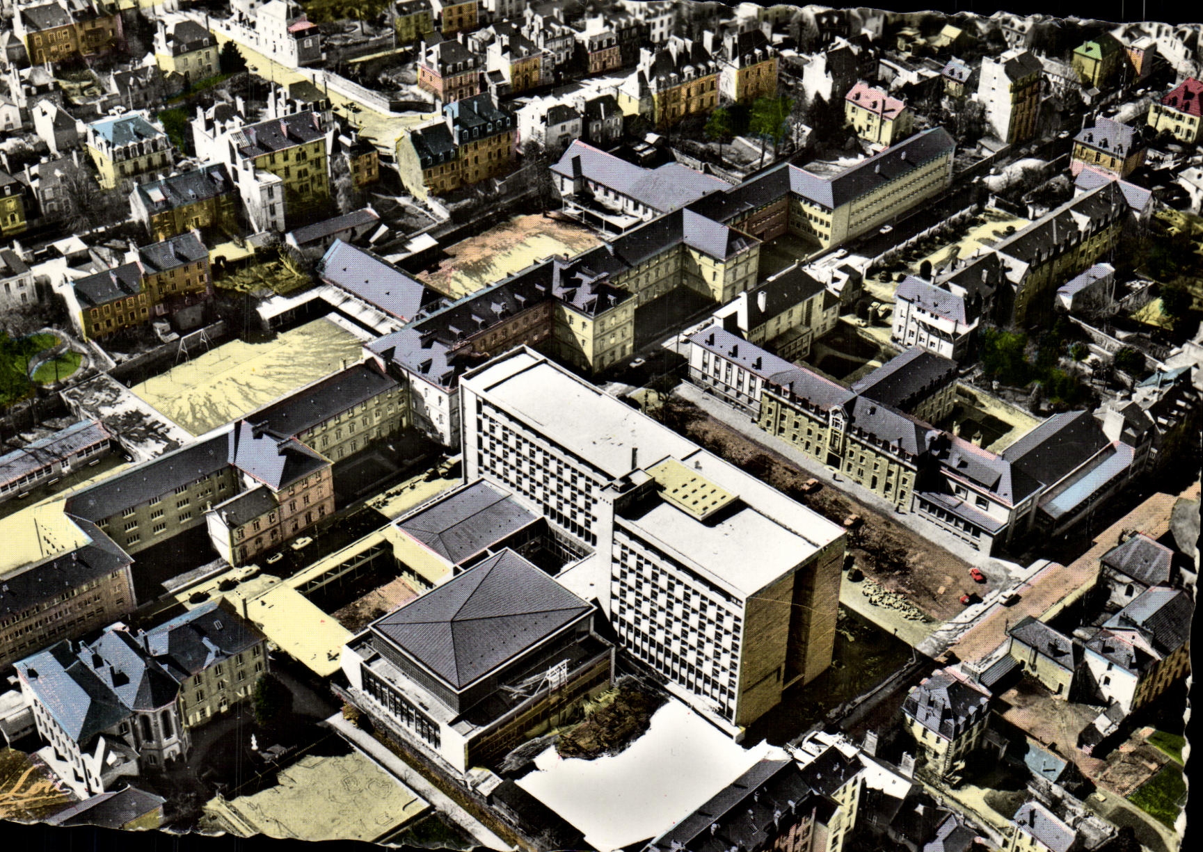 CPM Rennes College Moderne de Jeunes Filles Clinique Saint Vincent Restaurant universitaire 