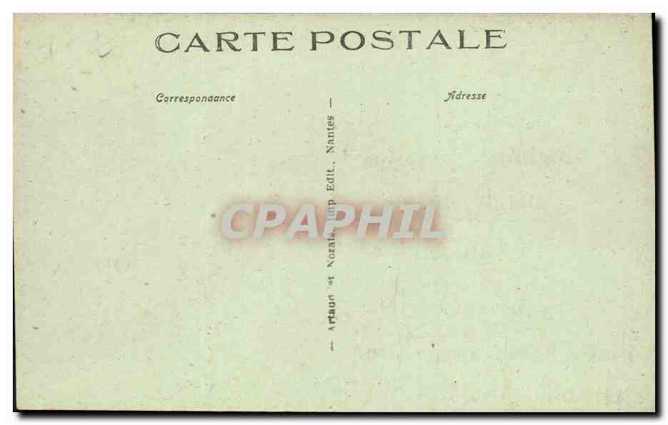 CPA Rennes Canal d llle et Rance Quai Saint Cast Bateau Peniche animee  — Rückseite