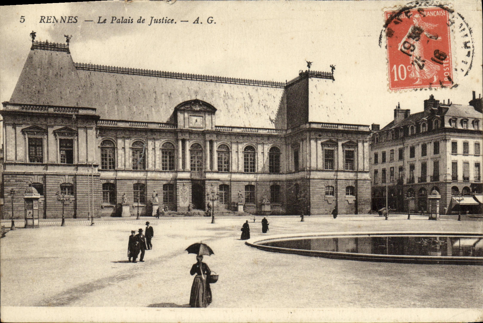Rennes — Le Palais de Justice — A. G.