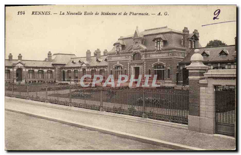 CPA Rennes La Nouvelle Ecole de Medecine et de Pharmacie