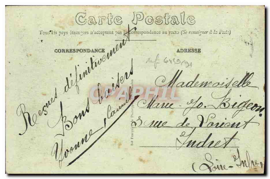 Rennes — La Préfecture — Éditeur Mary-Roussellot, n° 1025 — Reverso