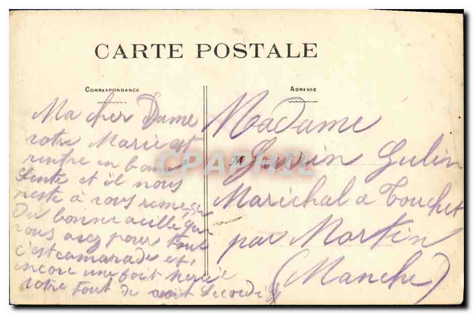 Rennes — Das Theater zerstört durch einen Brand am 20. Februar 1856 — L.H.R. — Rückseite