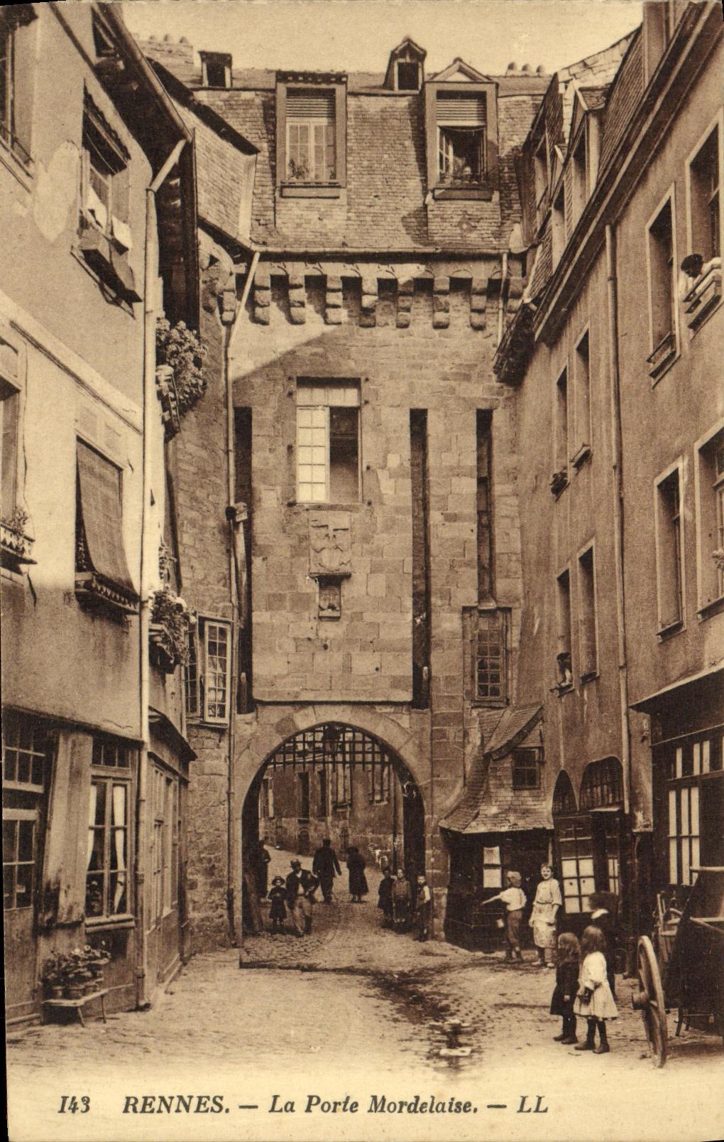Rennes — La Porte Mordelaise — LL, n°143