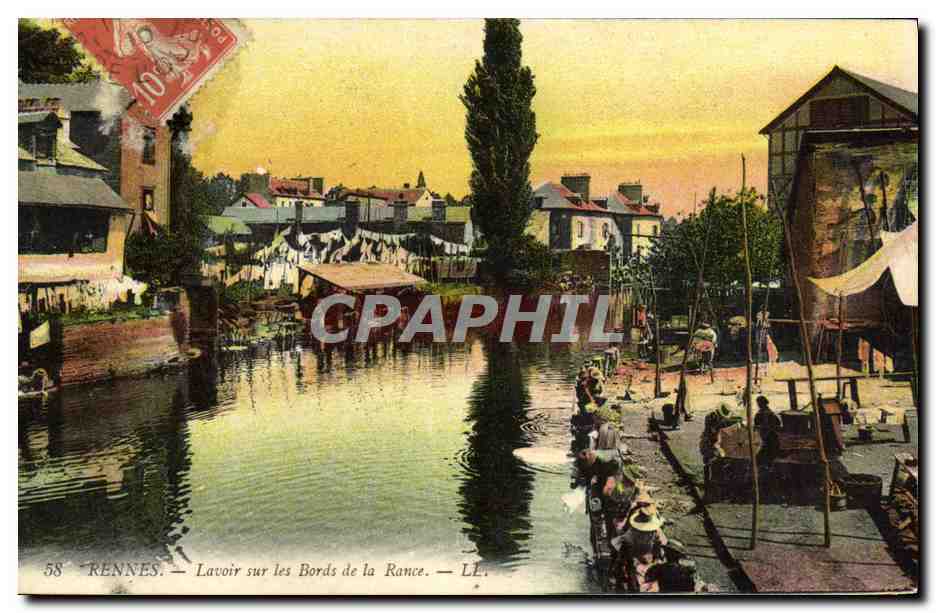 Rennes — Lavoir sur les Bords de la Rance — LL.